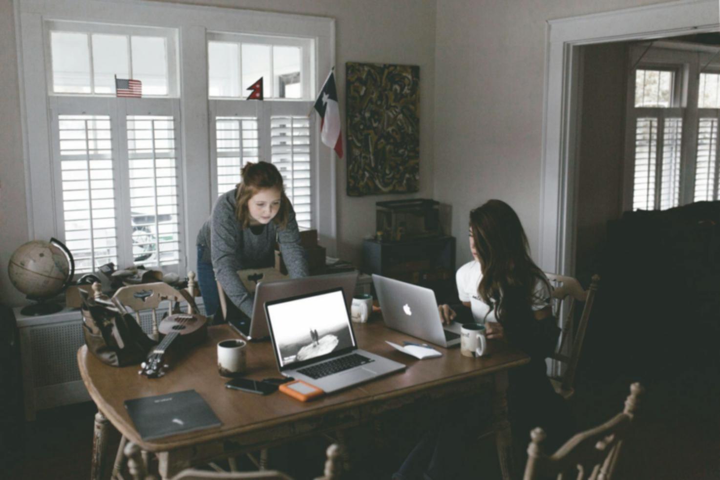Workshop participants learning budget planning strategies
