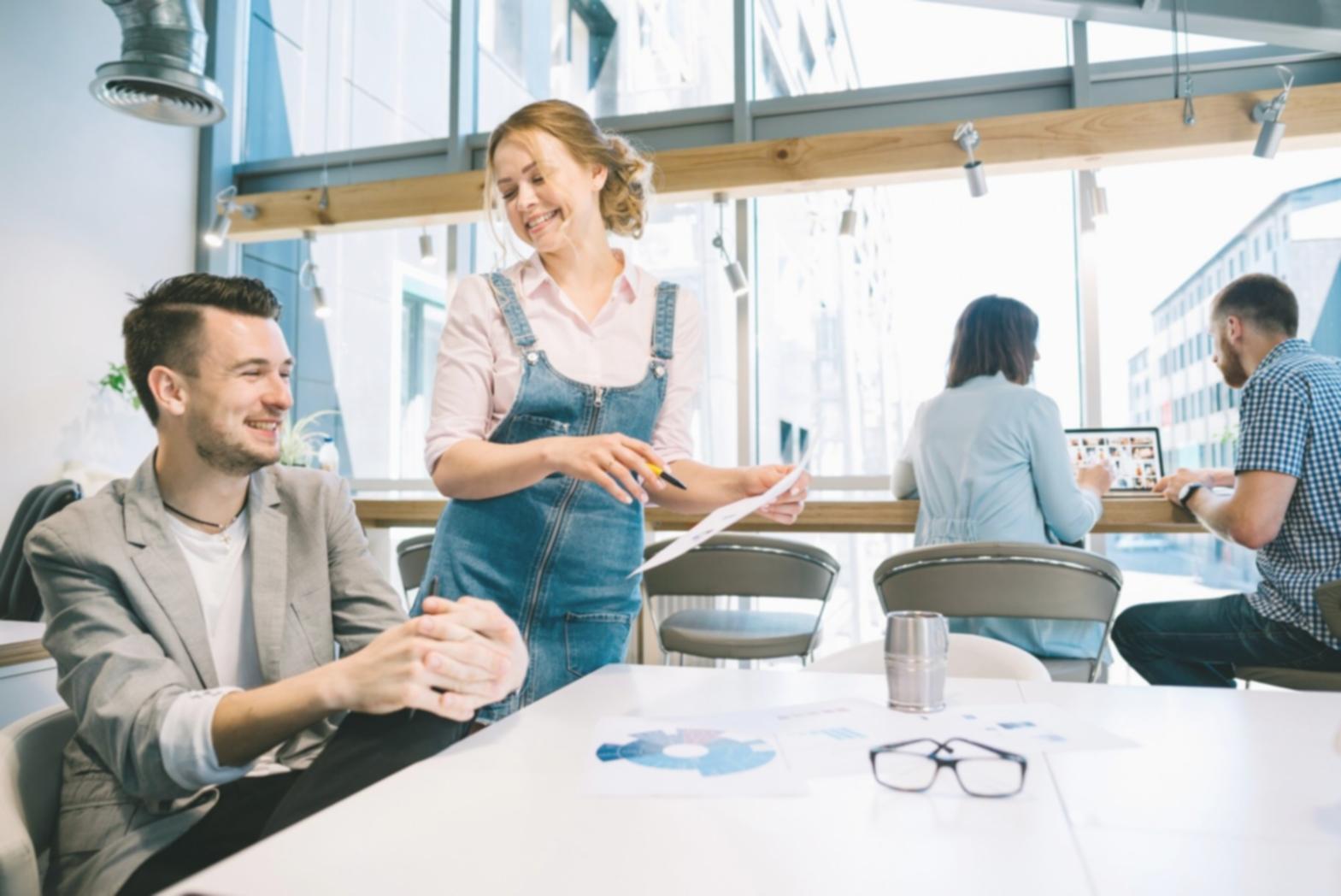 Organized financial documents and planning materials on workspace